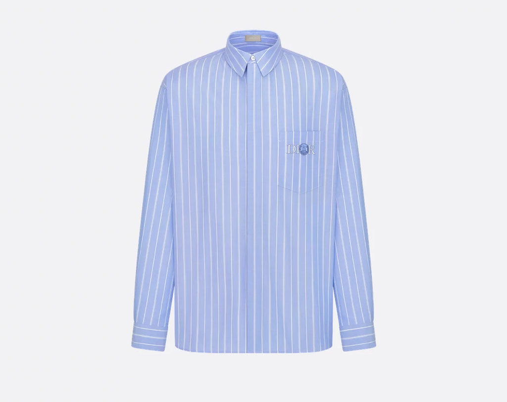 Dior 583C559A3006,Dior Hylton Nel oversized shirt,Dior Hylton Nel shirt,Dior Hylton Nel striped shirt,Dior Hylton Nel shirt m