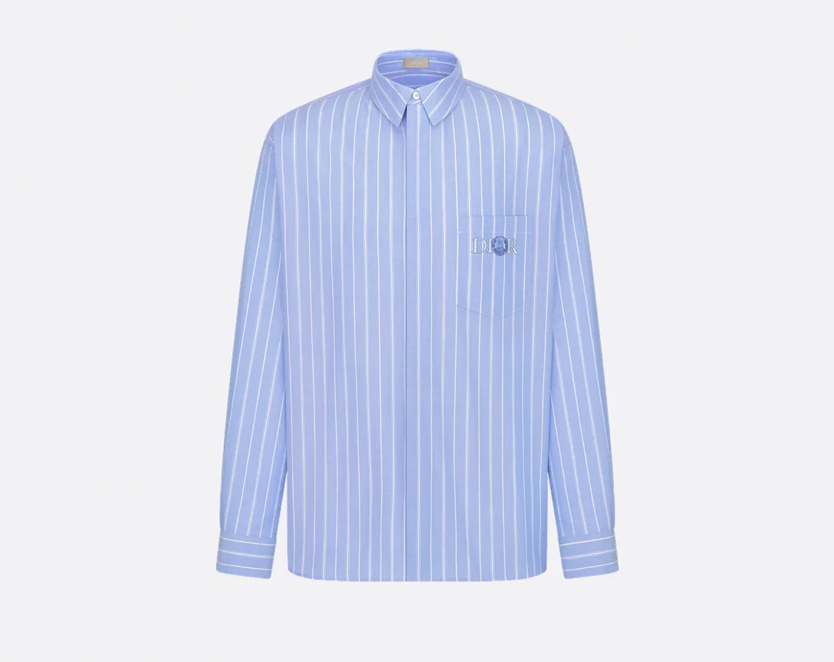 Dior 583C559A3006,Dior Hylton Nel oversized shirt,Dior Hylton Nel shirt,Dior Hylton Nel striped shirt,Dior Hylton Nel shirt m
