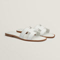 Winniemodo,Winnie modo,Hermes SM021056Z,Hermes Oran sandal,Hermes Oran white,Hermes sandals women,Hermes sandals sale,Hermes