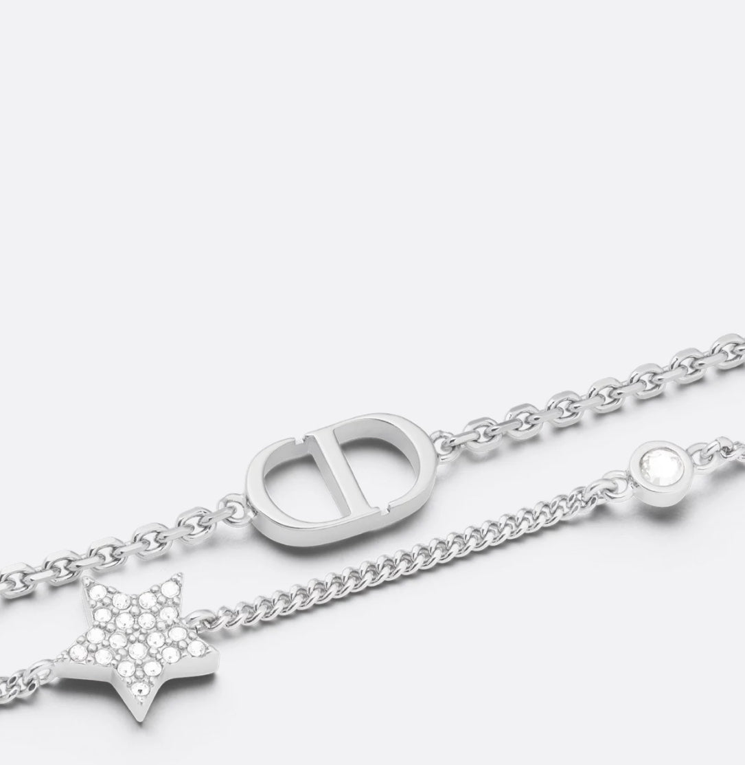Dior petit CD double bracelet,Dior CD bracelet,Dior CD bracelet gold,Dior CD bracelet silver,Dior CD bracelet star,Dior CD st