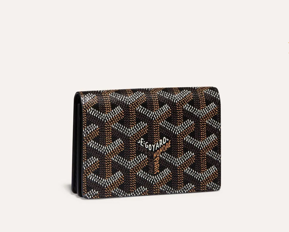 Winniemodo,Winnie modo,Goyard Malesherbes card wallet,Goyard Malesherbes,Goyard Malesherbes card wallet black,Goyard cardhold