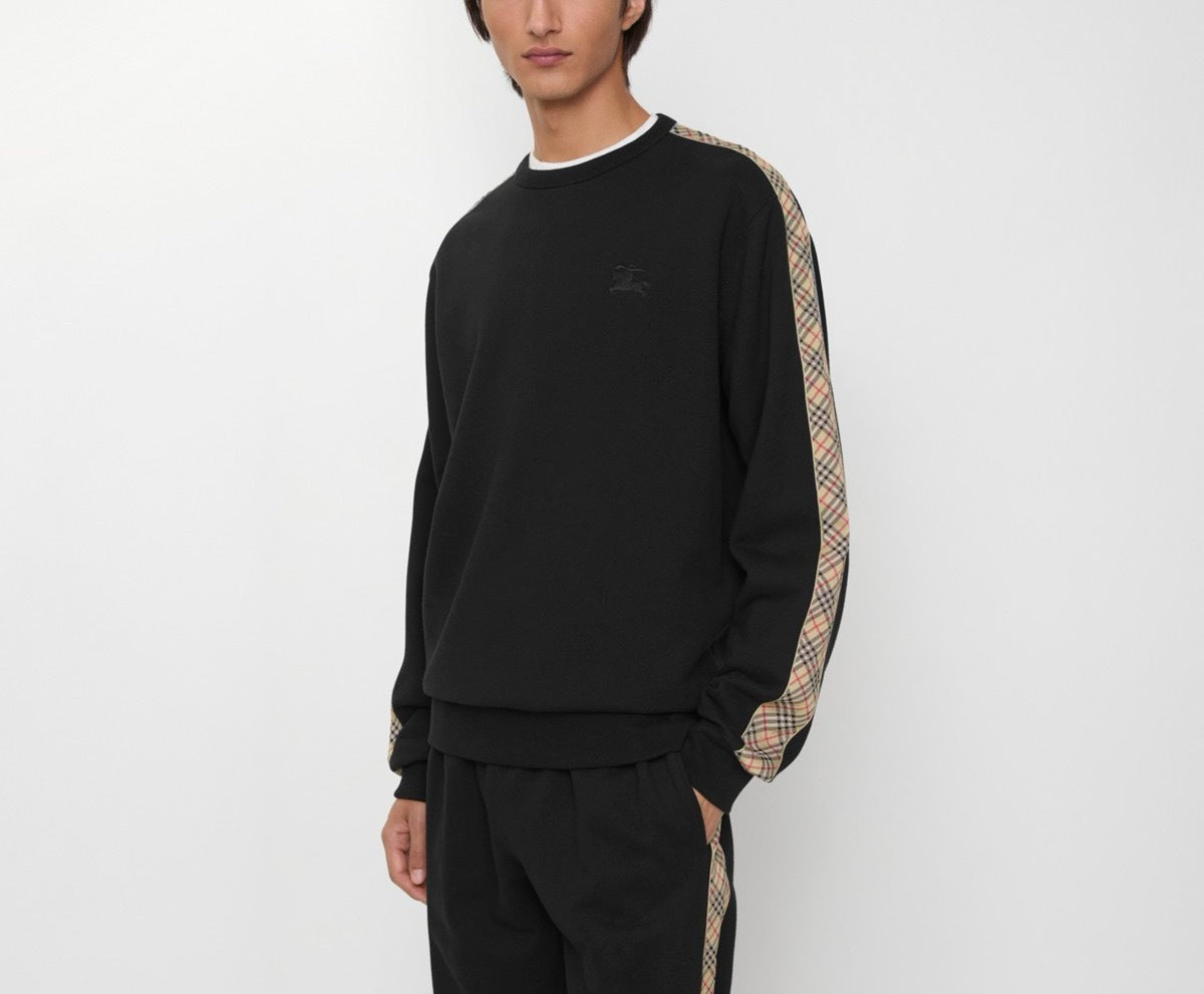 Winniemodo,Winnie modo,Burberry 8118751,Burberry check trim sweater,Burberry sweater,Burberry sweater sale,Burberry sweater b