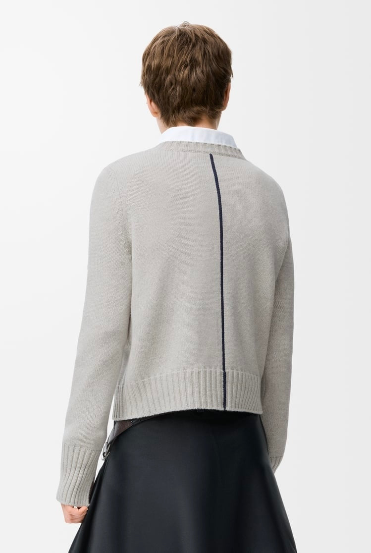 Winniemodo,Winniemodony,Loewe S359Y14KJ1,Loewe sweater cashmere,Loewe sweater cashmere sale,Loewe knit sweater blue,Loewe kni