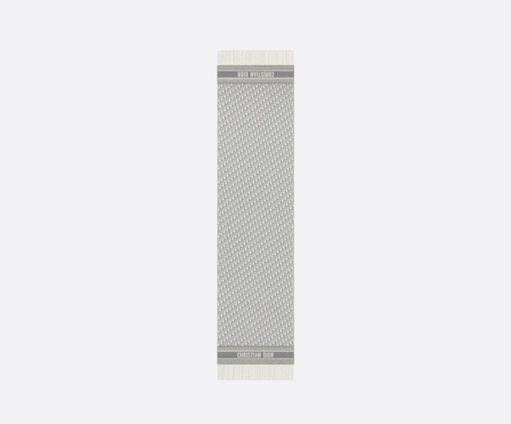 Dior oblique scarf,Dior scarf,Dior scarf grey monogram,DIOR men's scarf,Dior 01CDO309I093,Dior scarf online shop,Dior scarf o