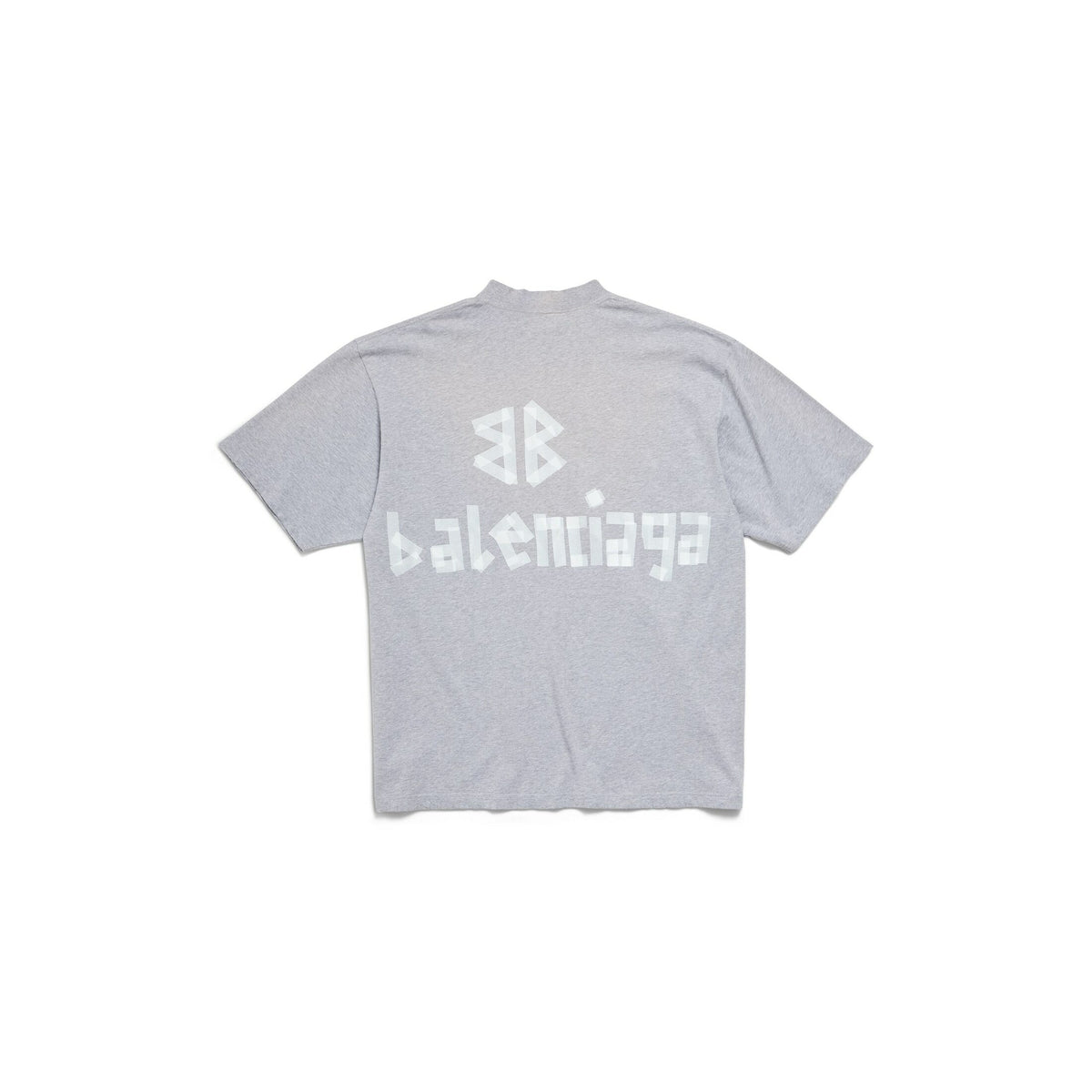 Balenciaga 739784TRVK1,Balenciaga new tape t-shirt,Balenciaga T-Shirt,Balenciaga t-Shirt grey,Balenciaga T-Shirt grey mens,Ba