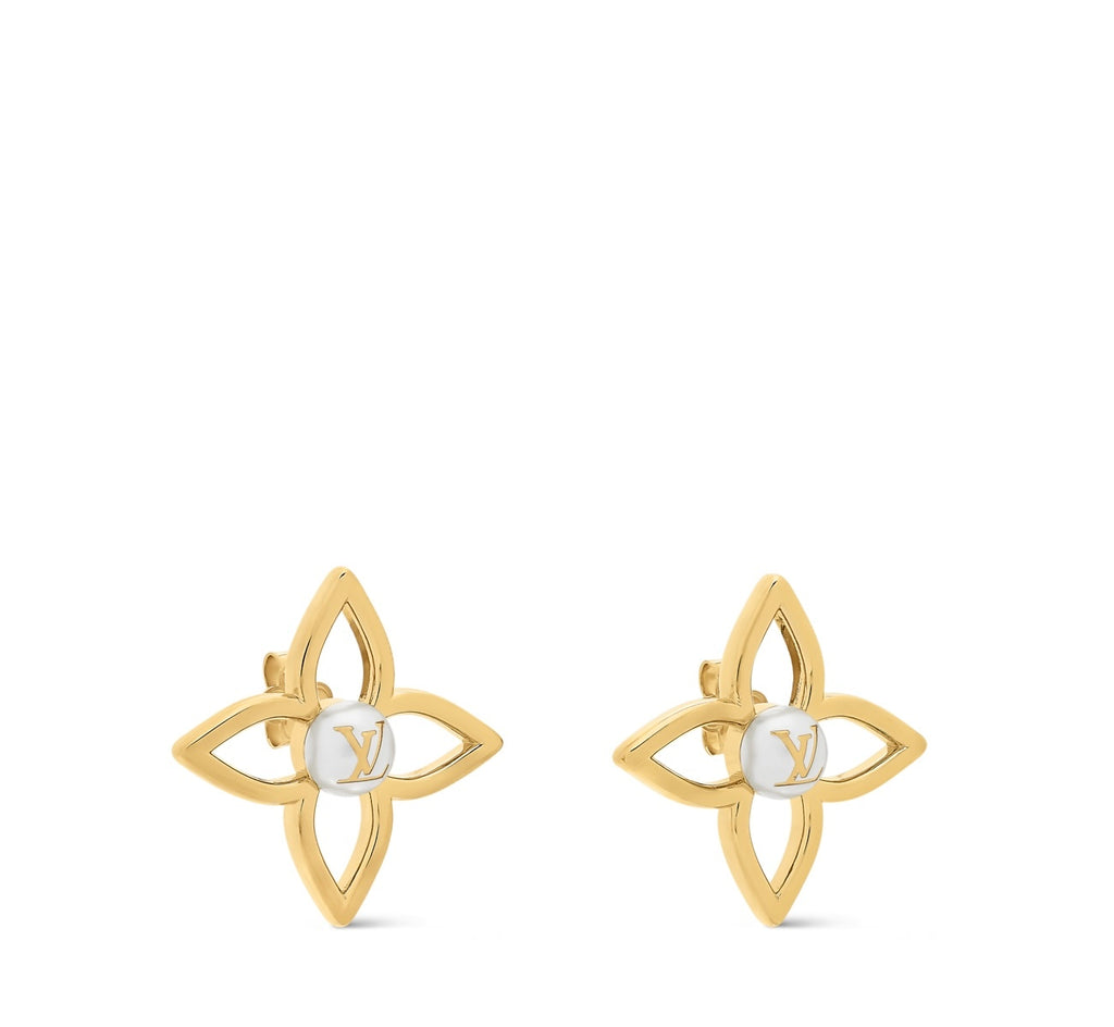 Winniemodo,Winniemodony,Louis Vuitton M03531,Louis Vuitton studs earrings,Louis Vuitton flower earrings,LV  earrings,LV studs