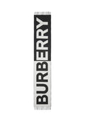 Burberry reversible logo scarf
