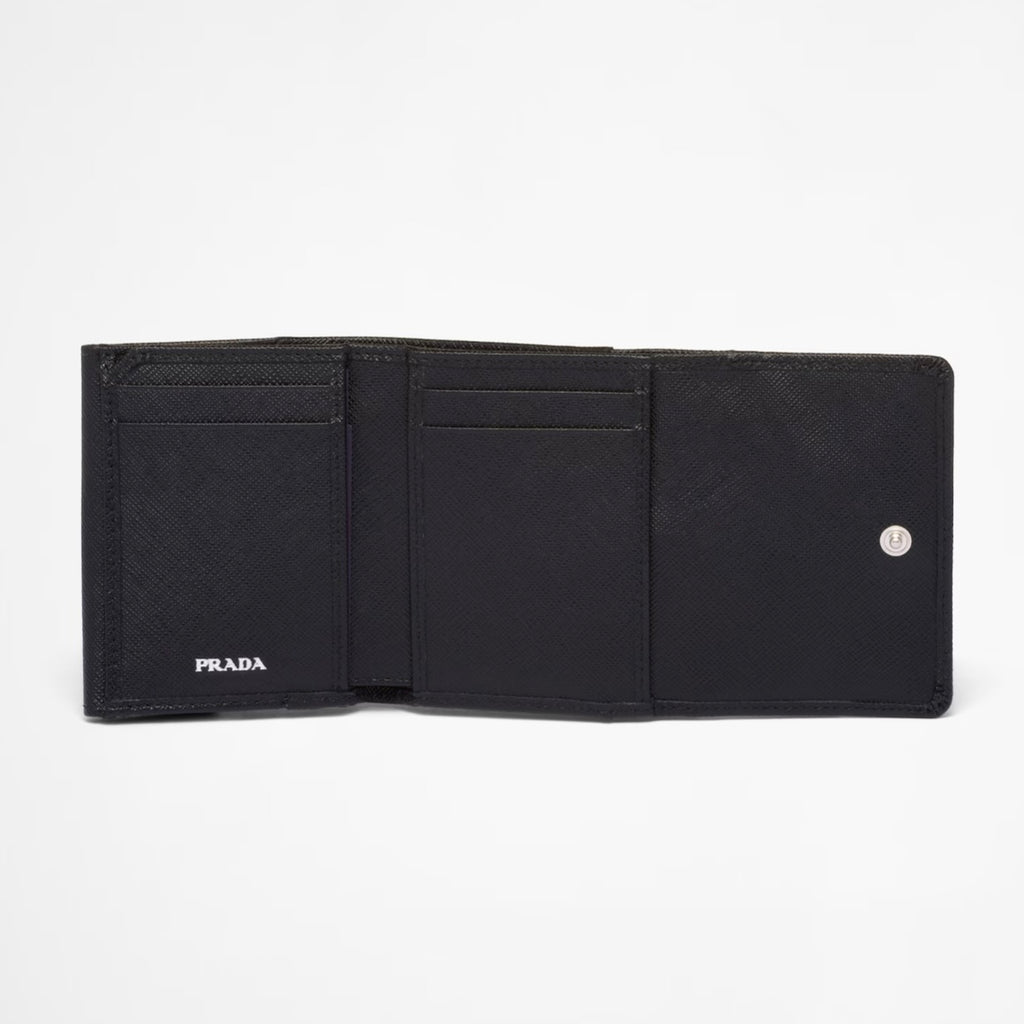 Prada 1MH043_QHH_F0632,Prada Small Saffiano leather wallet,Prada Saffiano leather wallet,Prada Saffiano leather wallet on sal