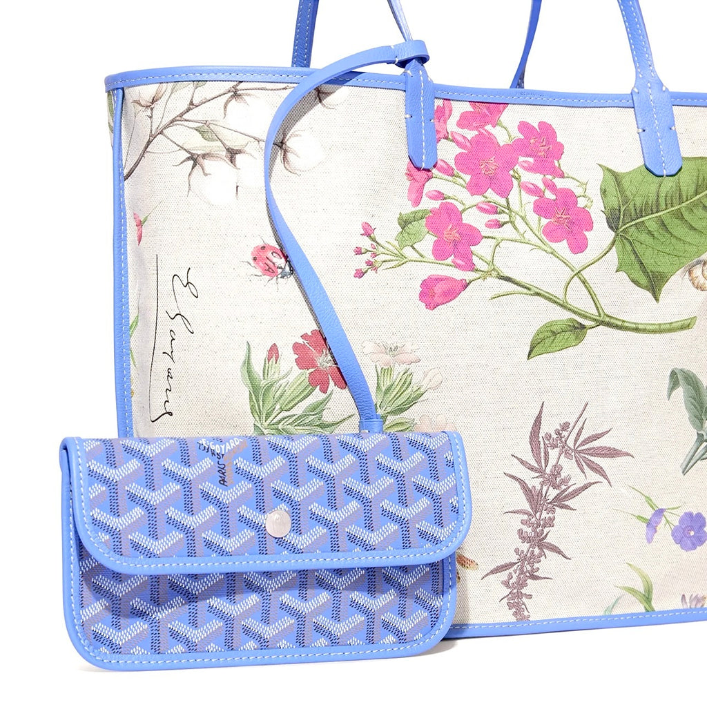 Goyard Saint Louis PM bag, Goyard St Louis PM bag, Goyard St Louis PM bag blue, Goyard Saint Louis PM bag limited edition,Goy