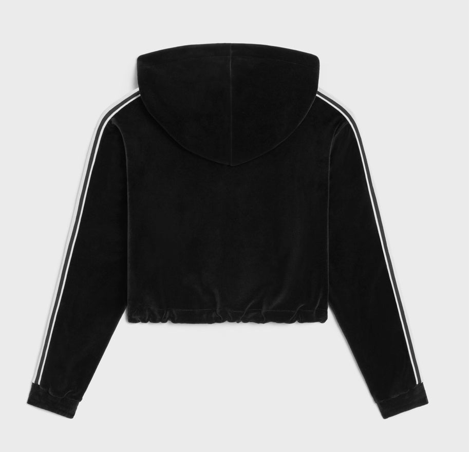 Winniemodo,Winniemodony,Celine hoodie velvet,Celine hoodie,Celine hoodie outlet,Celine womens hoodie,Celine 2Y12C748Q,Celine