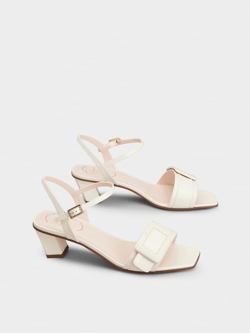 Winniemodo,Winniemodony,Roger Vivier sandals,RV sandals,Roger Vivier high heels,Rv chunky heels,Roger Vivier sandal white,RV