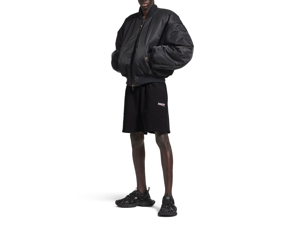 Winniemodo,Winnie modo,Balenciaga 676137TKVI91070,Balenciaga sweat shorts,Balenciaga shorts,Balenciaga shorts black,Balenciag
