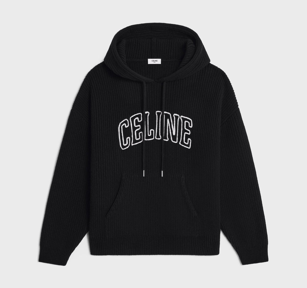 Celine 2AX0A311Y.38NO,Celine hooded sweater,Celine sweater,Celine sweater authenticity,Celine sweater outlet,Celine sweater o