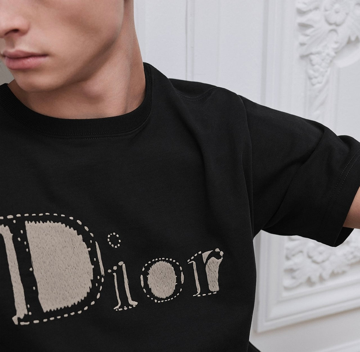 Winniemodo,Winniemodony,Dior 683J668B3036,Dior reverse T-shirt black,Dior t-shirt 2026,Dior t-shirt sale,Dior t-shirt outlet,