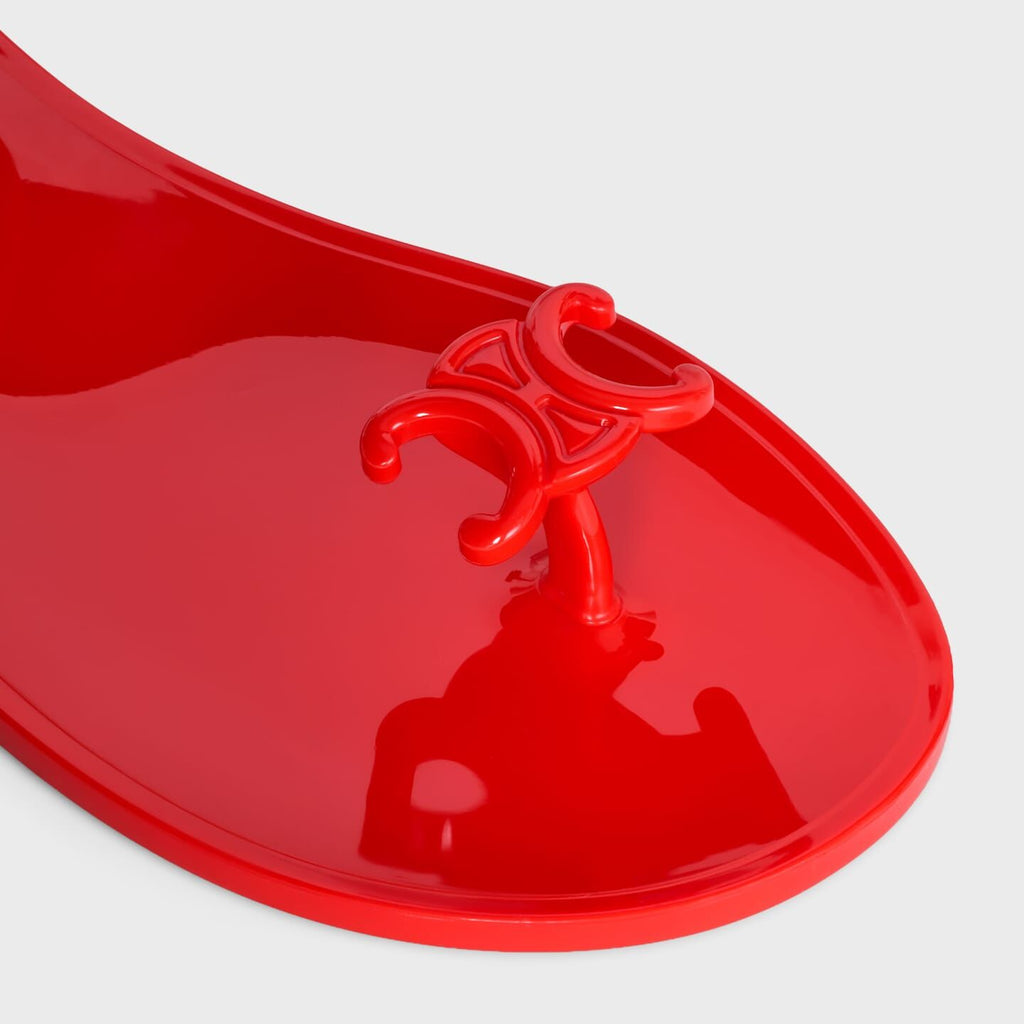 Winniemodo,Winniemodony,Celine sandals red,Celine flats sandal,Celine jelly shoes,Celine PVC sandals,Celine flats discount,Ce