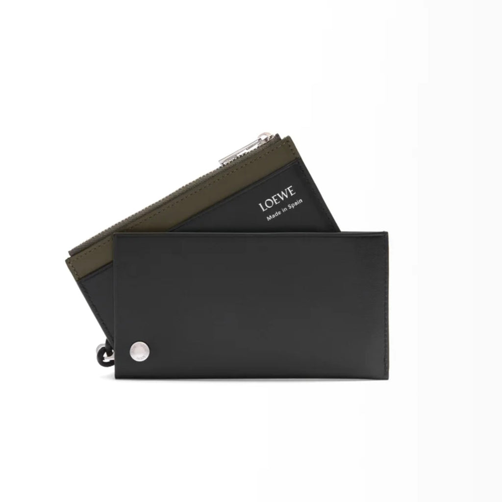 Loewe Pebble Slider coin cardholder,Loewe Slider coin cardholder, Loewe coin cardholder,Loewe cardholder,Loewe black cardhold