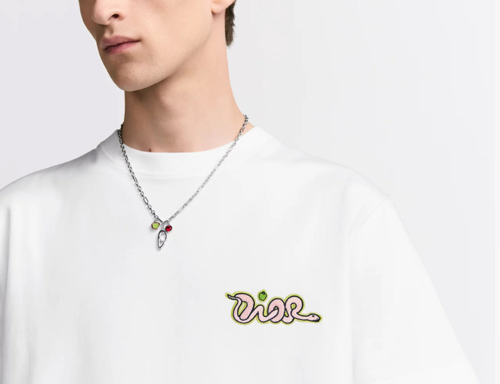 Dior 513J696F0554,Dior x Kaws t-shirt,Dior x Kaws tee,Dior x Kaws mens,Dior x Kaws authentic,Dior x Kaws t-shirt on sale,Dior