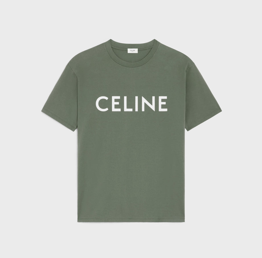Celine loose T-shirt in cotton jersey