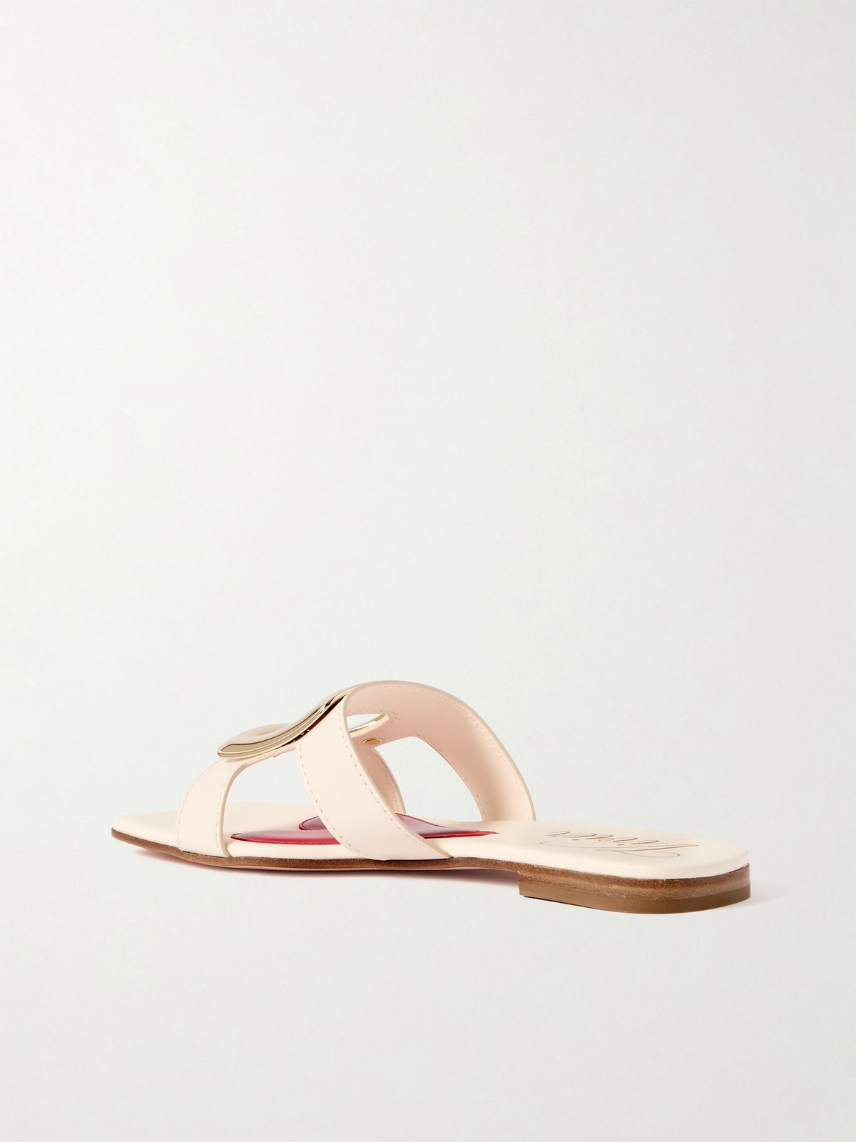 Winniemodo,Winniemodony,Roger Vivier RVW74738070,Roger Vivier slides,Roger Vivier flats,Roger Vivier mules,Roger Vivier sanda