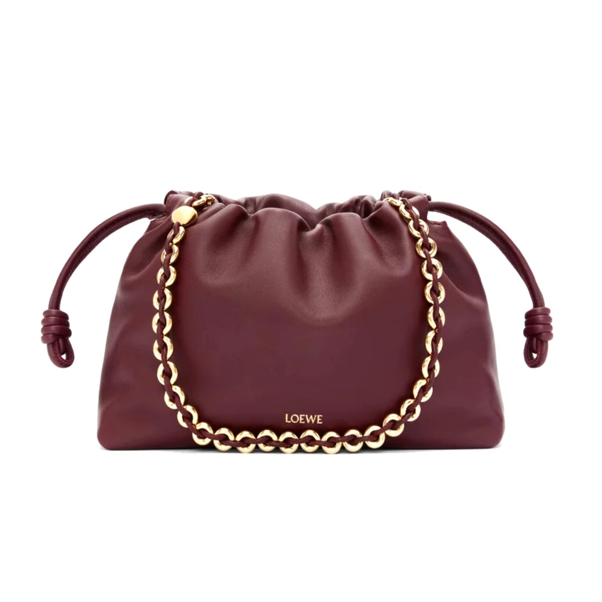Loewe Medium Flamenco purse, Loewe Medium Flamenco bag, Loewe Flamenco bag, Loewe burgundy flamenco bag, Loewe Medium Flamenc