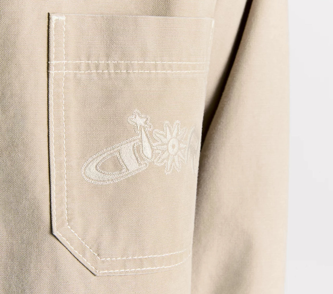 Dior 513D587A3003,Dior and Lewis Hamilton cotton shirt,Dior x Lewis Hamilton beige shirt,Dior X Lewis Hamilton shirt,Dior shi