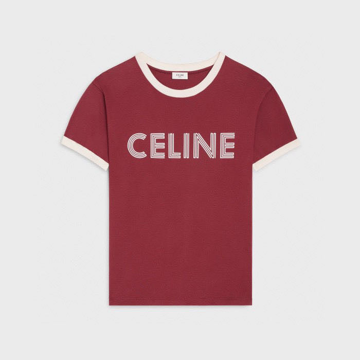 Celine loose T-shirt in cotton jersey ,Celine T-shirt online shop,Celine T-shirt outlet ,Celine men's T-shirt,Celine 2X49I671