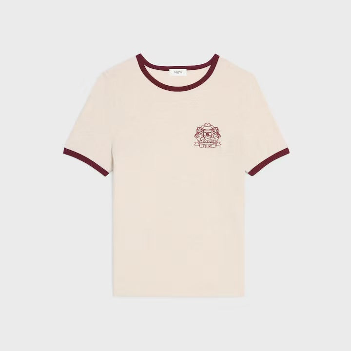 Celine RX09U507Z,Winniemodo,Winnie modo,Celine T-shirt in cotton jersey,Celine t-shirt,Celine tee,Celine t-shirt sale,Celine