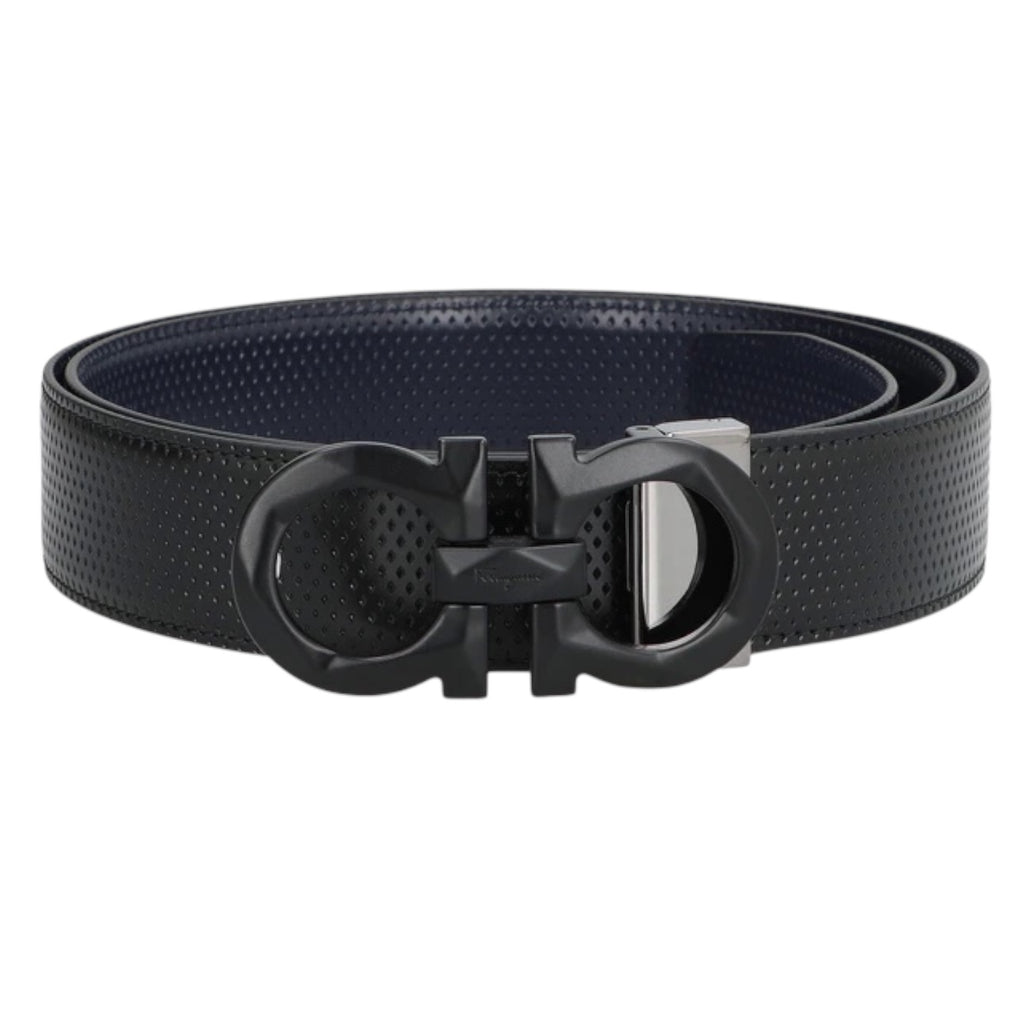 Ferragamo 67A161_759035, Salvatore Ferragamo reversible leather belt, Salvatore Ferragamo leather belt,Ferragamo black belt,F