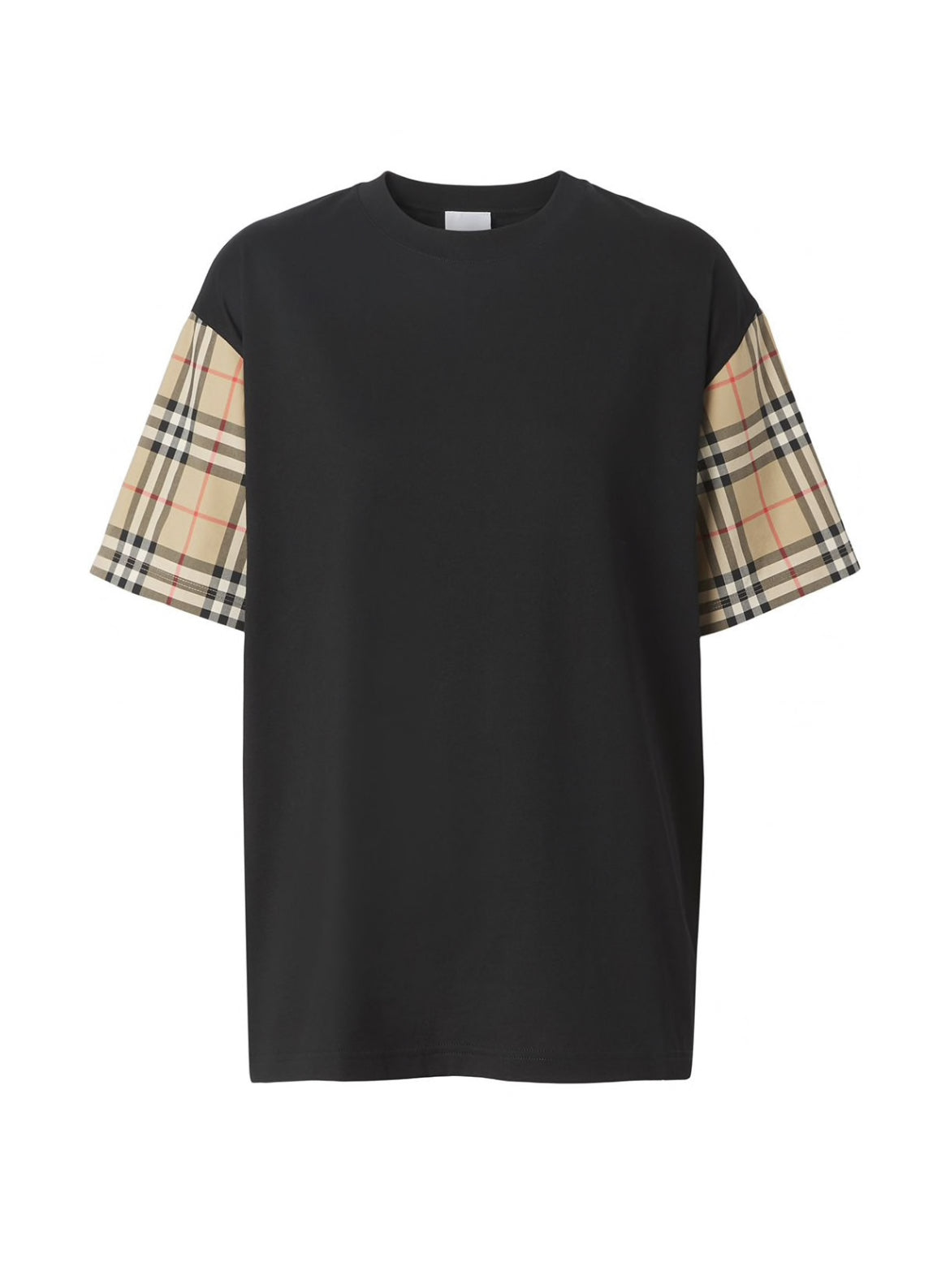 Burberry vintage check sleeve tshirt