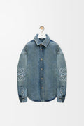 Winniemodo,Winnie modo,Loewe H526Y1DW,Loewe anagram denim overshirt,Loewe anagram denim shirt,Loewe shirt,Loewe denim shirt,L