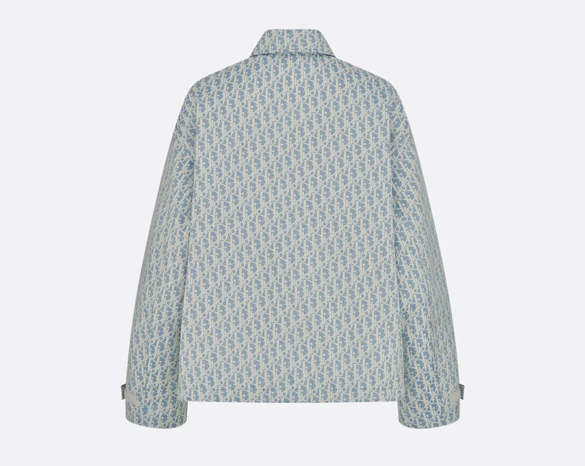 Dior 547C85A2570, Dior Diorivera jacket, Dior monogram jacket, Dior blue monogram jacket, Dior monogram jacket,Dior womens ja