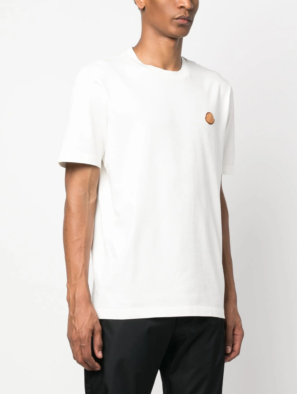 Moncler I20918C000518,Moncler logo T-shirt,Moncler T-shirt white,Moncler T-shirt white mens,Moncler T-shirt white womens,Monc