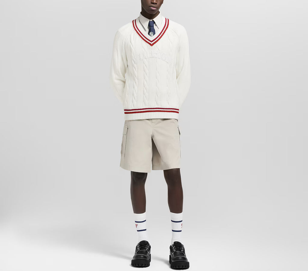 Winniemodo,Winnie modo,Louis Vuitton 1AIJYP,LV 1AIJYP,Louis Vuitton V neck pullover,LV neck pullover,Louis Vuitton knitwear,L