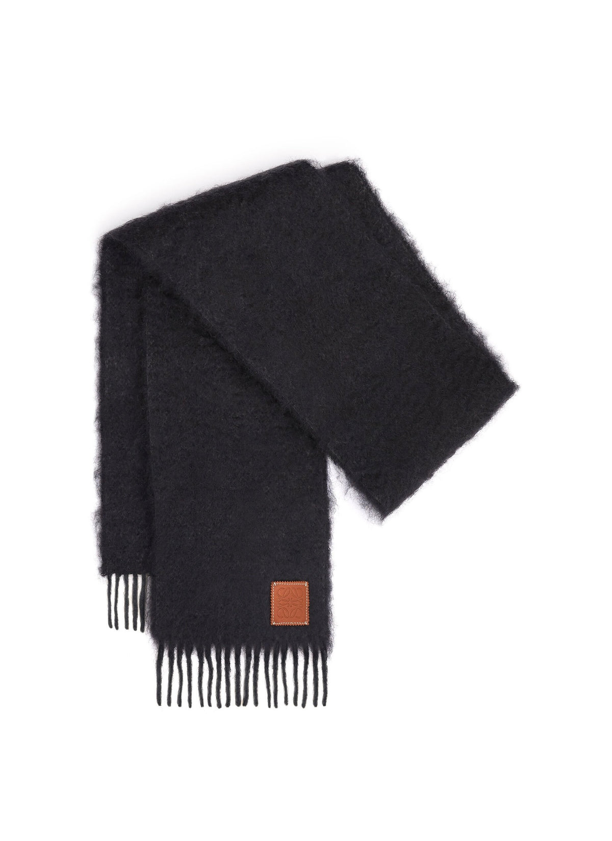 Loewe scarf in mohair and wool,loewe on sale,loewe online shop,loewe outlet,loewe F655254X01,loewe scarf , loewe cotton scarf
