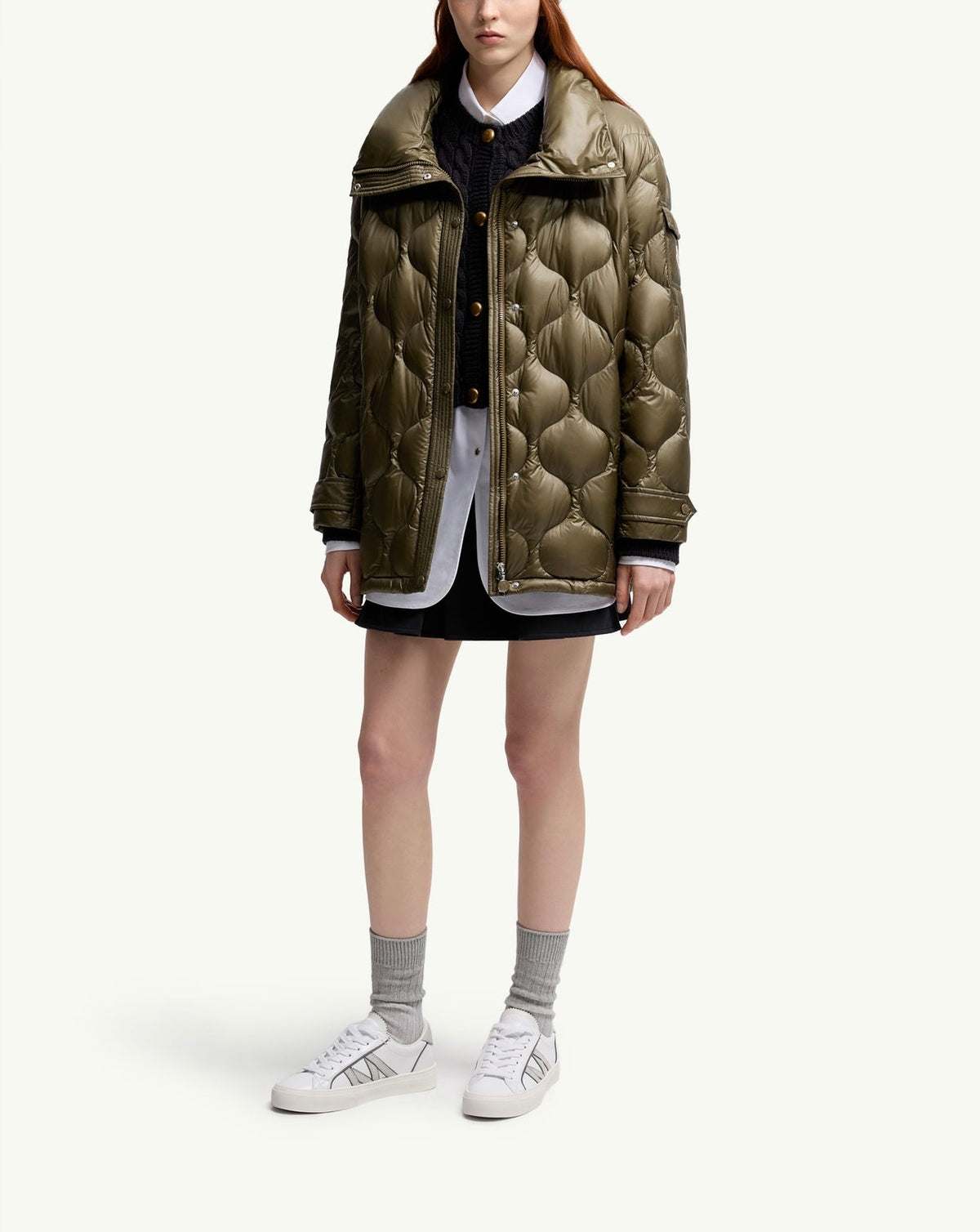 Winniemodo,Winniemodony,Moncler K20931A00026595B1, Moncler mid length down jacket,Moncler down jacket,Moncler down jacket wom