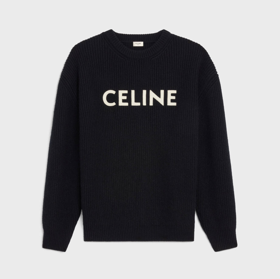 Celine ,Celine oversized sweater in wool,celine online shop,celine on sale,celine sweater ,wool,celine 2A19R205O,celine mens