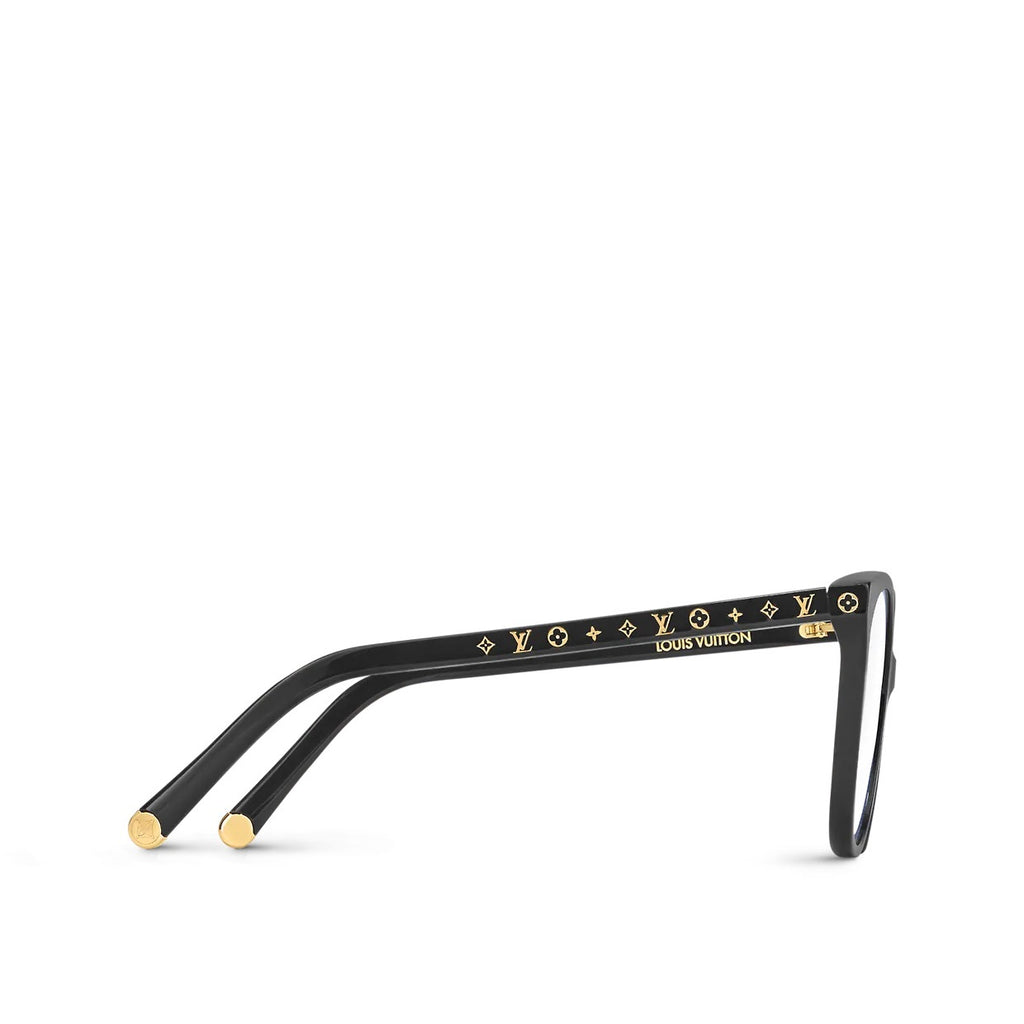 Louis Vuitton Monogram cat eye glasses,Louis Vuitton cat eye glasses,Louis Vuitton Monogram glasses black,Louis Vuitton women