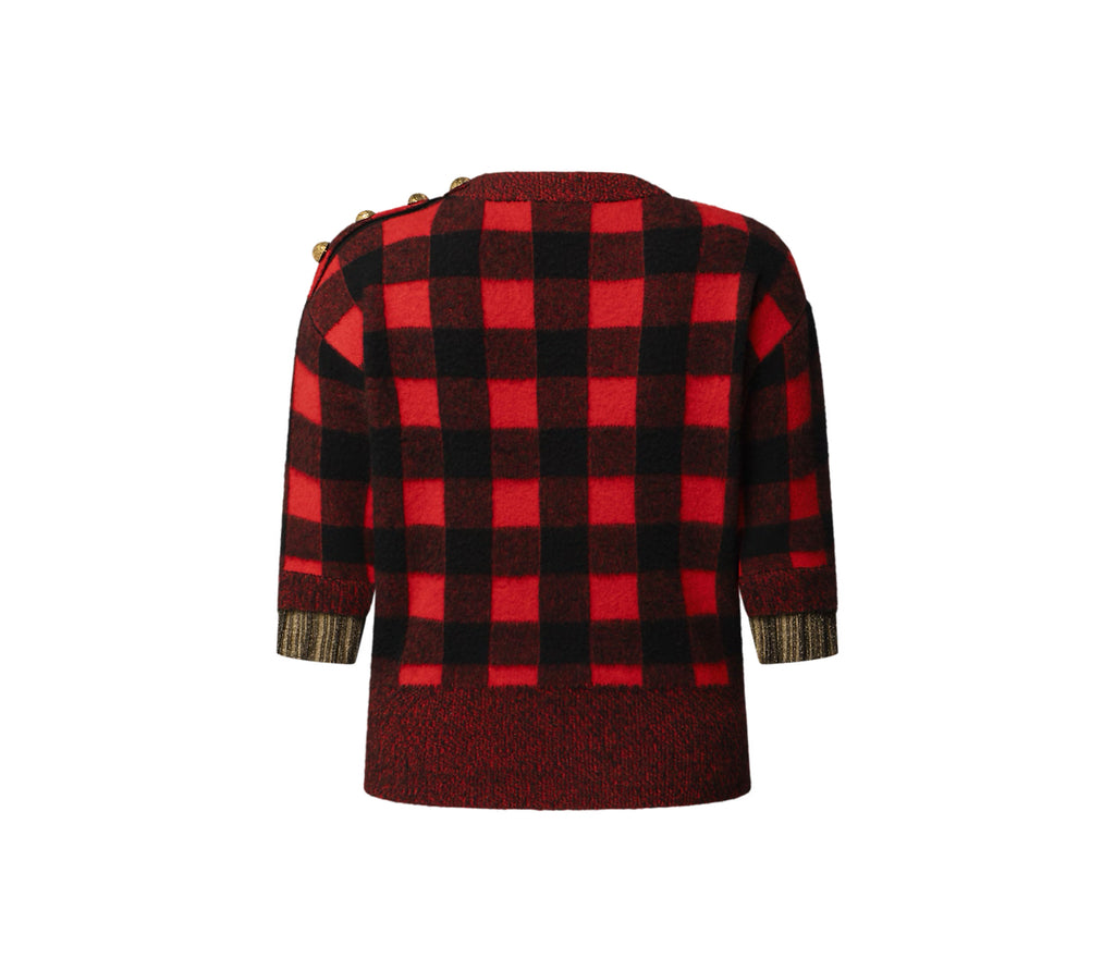 Winniemodo,Winnie modo,Louis Vuitton 1AIRDB,LV 1AIRDB,Louis Vuitton checkered top,LV checkered knitwear,Louis Vuitton sweater