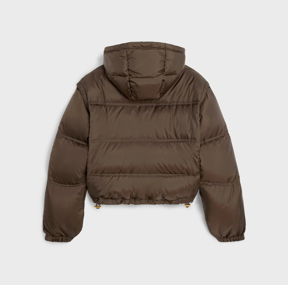 Celine triomphe cropped down jacket in lightweight nylo ,celine online shop,celine outlet ,celine ,celine 2W661901V.19CO ,cel