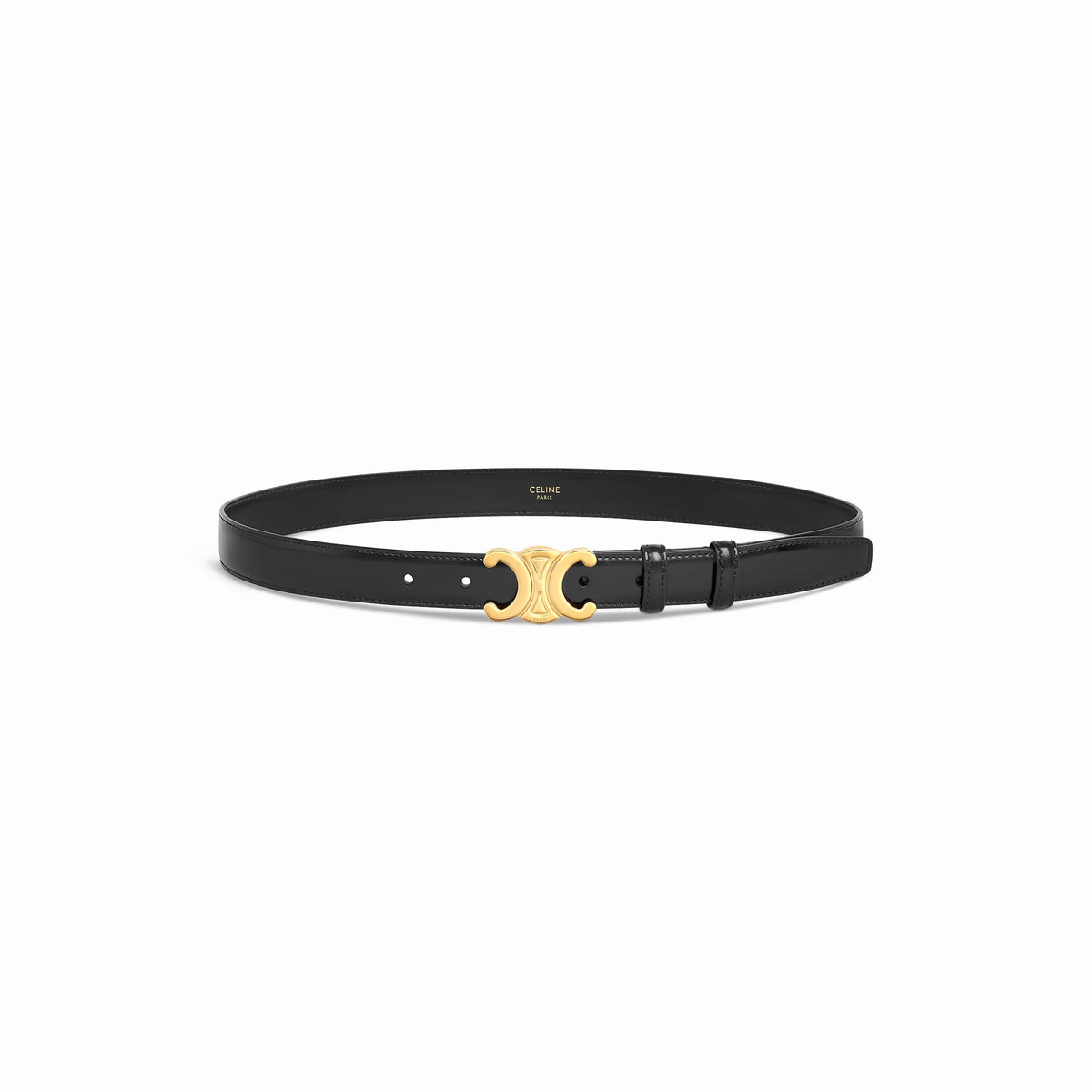 Celine 45AK93A01.38NO,Celine Medium Triomphe Belt,Celine Triomphe Belt,Celine Triomphe black Belt,Celine black Belt,Celine be
