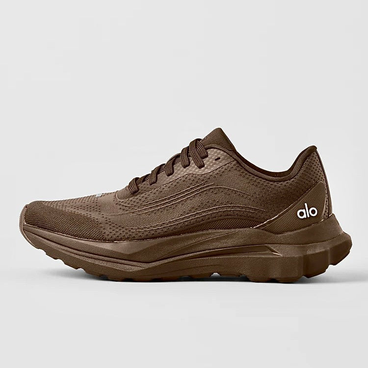 Alo Runner espressos,Alo Runner,Alo sneaker brown,Alo sneaker,Yoga sneaker, Alo sneaker on sale,Alo yoga sneaker brown,Alo wo