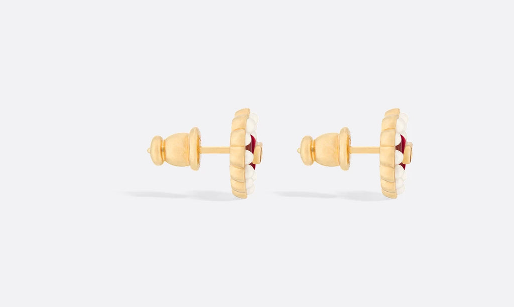 Winniemodo,Winnie modo,Dior petit CD baroque stud earrings,Dior pearls stud,Dior earrings red,Dior pearls earrings,Dior earri