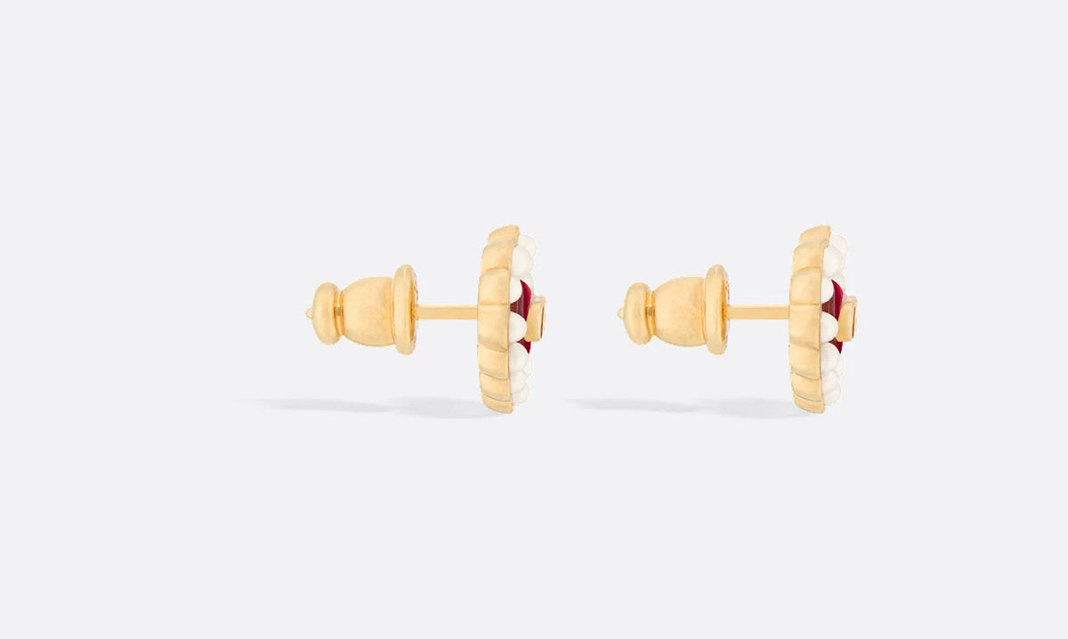 Winniemodo,Winnie modo,Dior petit CD baroque stud earrings,Dior pearls stud,Dior earrings red,Dior pearls earrings,Dior earri