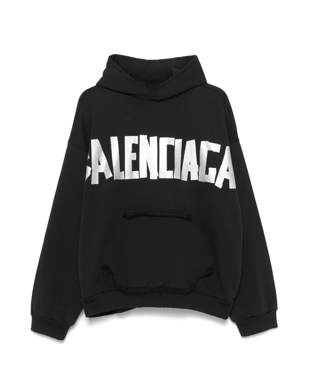Balenciaga 744441TQVQ9,Balenciaga Tape Type hoodie,Balenciaga logo Tape hoodie,Balenciaga black hoodie,Balenciaga black hoodi