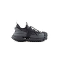 Emporia Armani X4X653XR08300002,Emporia Armani Nylon Sneakers With Scuba Details,Emporia Armani black sneaker,Emporia Armani