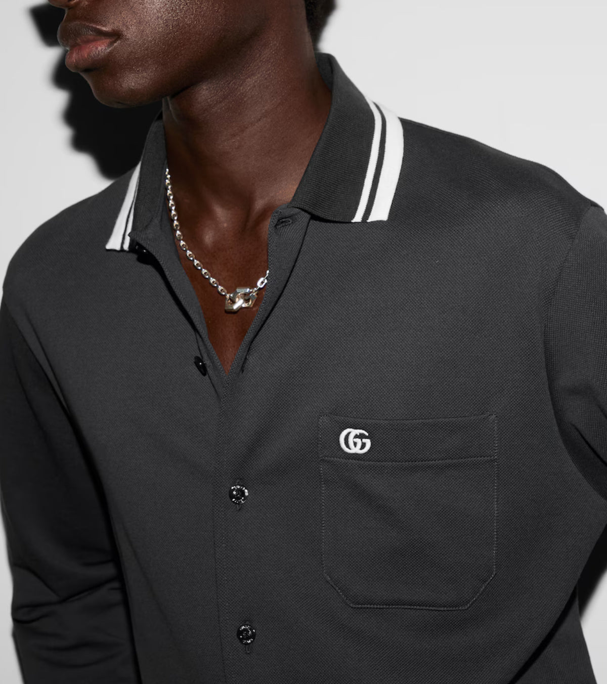 Winniemodo,Winnie modo,Gucci 815513 XJG16,Gucci polo shirt,Gucci shirt,Gucci shirt sale,Gucci shirt men,Gucci shirt grey,Gucc