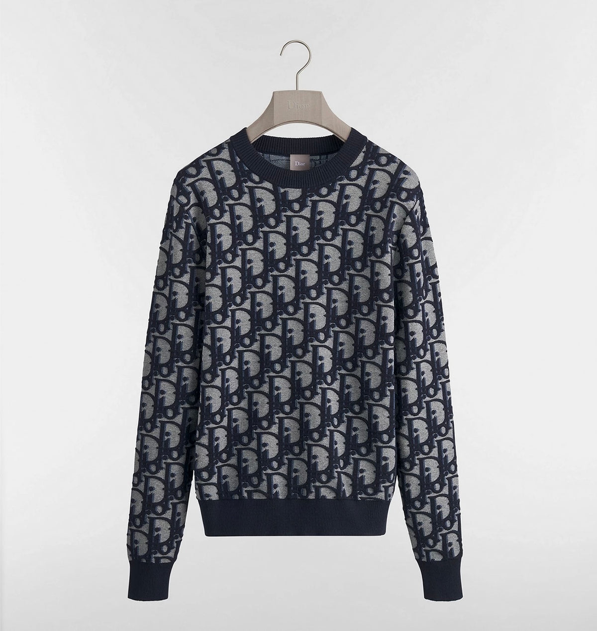 WinnieModo,Winniemodony,Dior 683M620A7040,Dior oblique sweater,Dior knit sweater monogram blue,Dior knit sweater sale,Dior kn