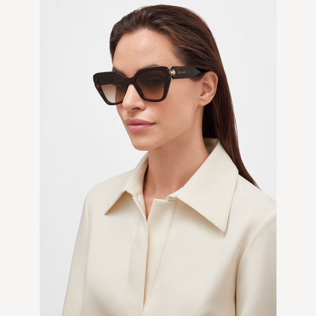 Bvlgari BV40033Ia,Bvlgari Serpenti sunglasses,Bvlgari Serpenti brown sunglasses,Bvlgari sunglasses womens,Bvlgari brown sungl