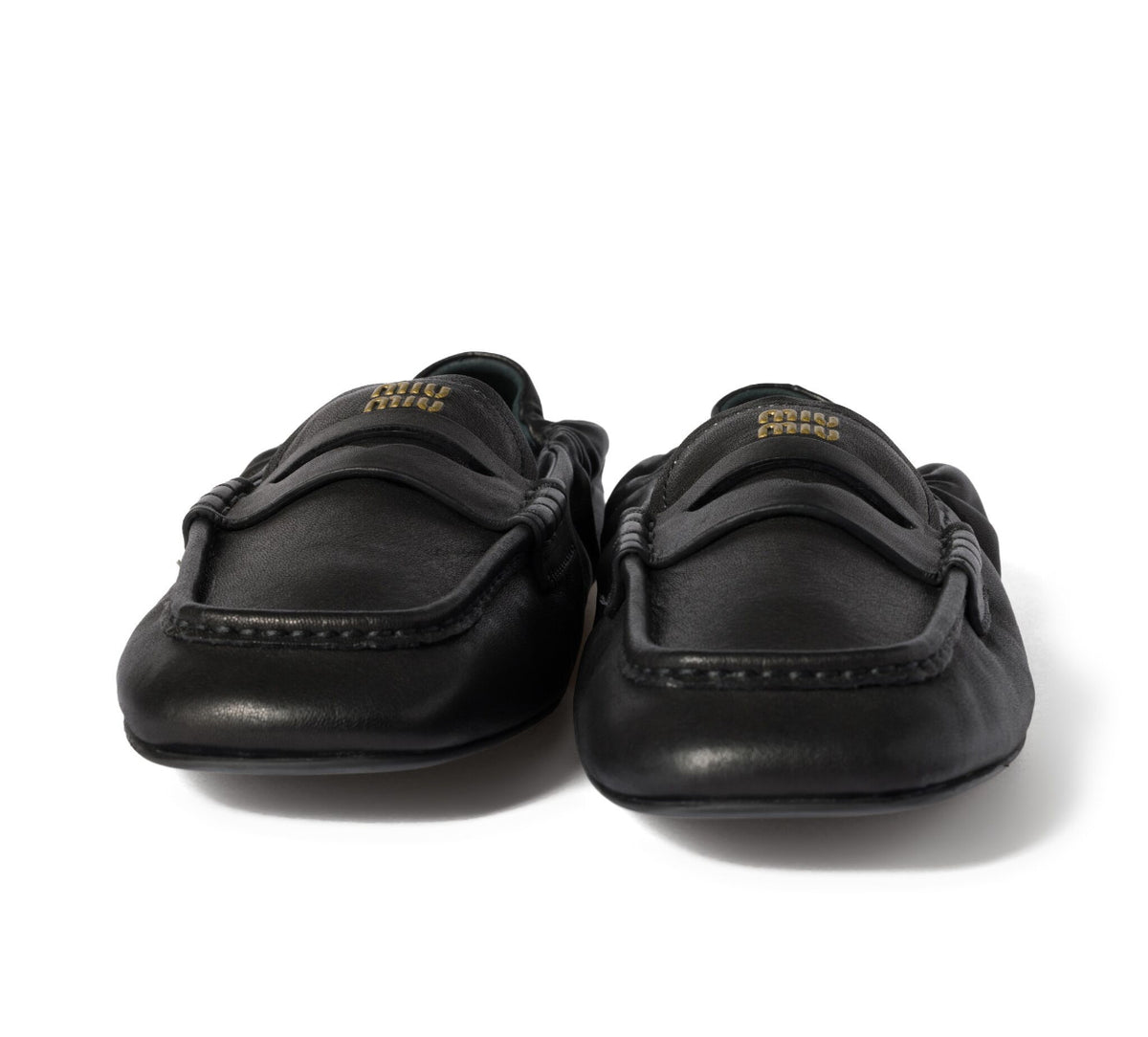 MIU MIU 5D341EF005EFX,Miu Miu loafer,Miu Miu loafer authenticity,Miu Miu logo loafer,Miu Miu loafer black,Miu Miu loafer pric