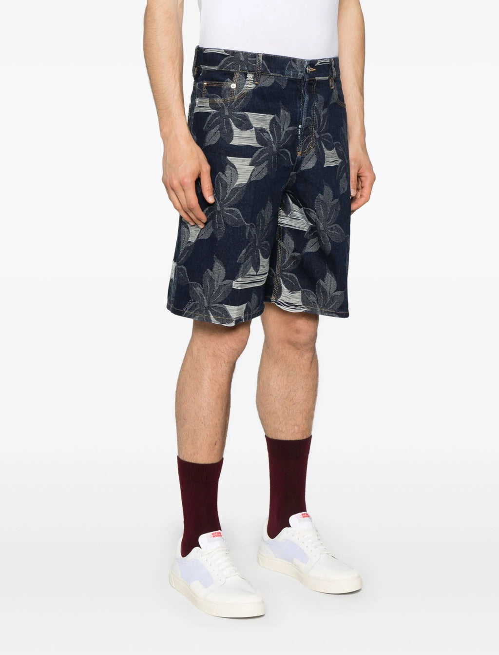 Gucci 824222XDC9T,Gucci denim shorts,Gucci butterfly denim shorts,Gucci denim mens shorts,Gucci butterfly mens shorts,Gucci m